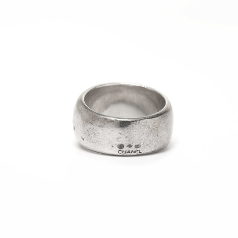 CHANEL Logo #13 Silver925 Ring Silver WS25351