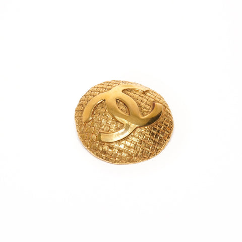 CHANEL 1994 COCO Mark Brooch gold WS25354