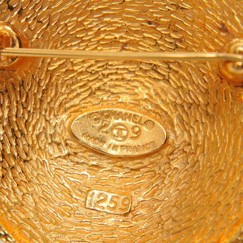 CHANEL 1994 COCO Mark Brooch gold WS25354