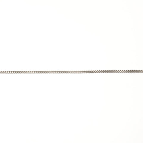 CHANEL 04P 2004 COCO Mark cassette tape Necklace Silver WS25362