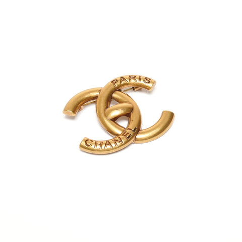 CHANEL B21K 2021 COCO Mark Brooch gold WS25366