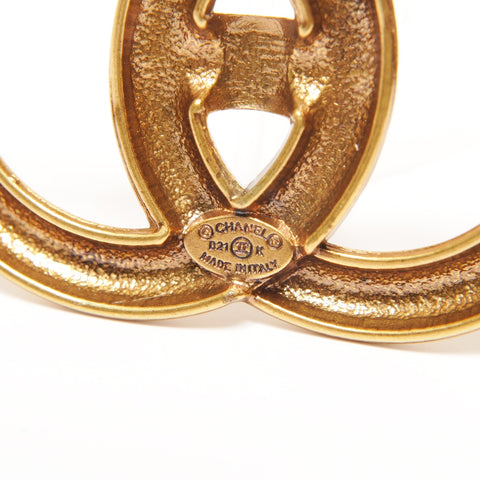 CHANEL B21K 2021 COCO Mark Brooch gold WS25366