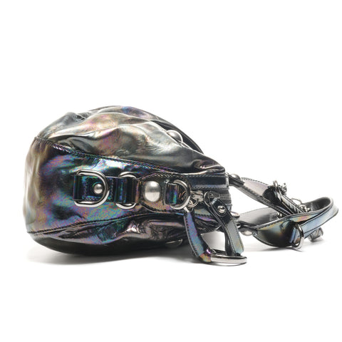 GUCCI Icon Bit Aurora Multicolor Chain Handbag black WS25367