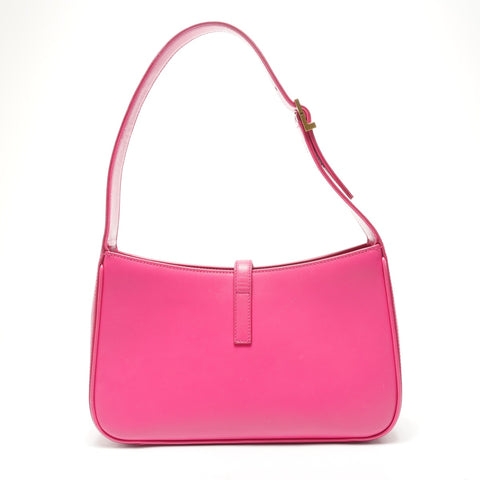 YVES SAINT LAURENT LE 5 A 7 Leather Hobo Le San Cassette Shoulder Bag pink WS25371