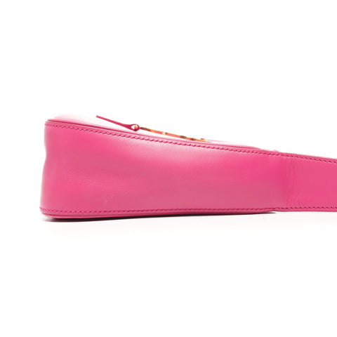 YVES SAINT LAURENT LE 5 A 7 Leather Hobo Le San Cassette Shoulder Bag pink WS25371