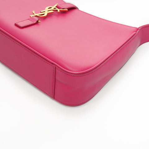YVES SAINT LAURENT LE 5 A 7 Leather Hobo Le San Cassette Shoulder Bag pink WS25371