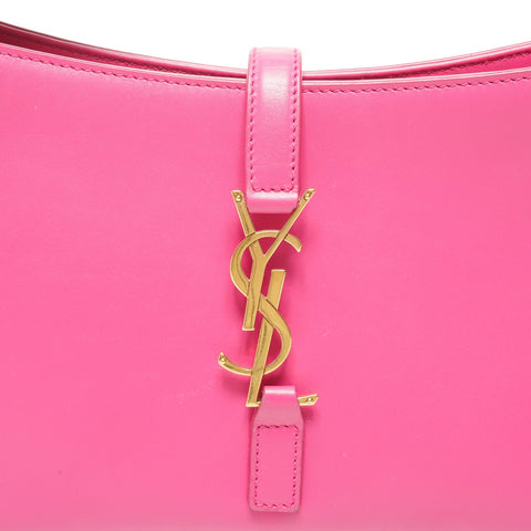 YVES SAINT LAURENT LE 5 A 7 Leather Hobo Le San Cassette Shoulder Bag pink WS25371