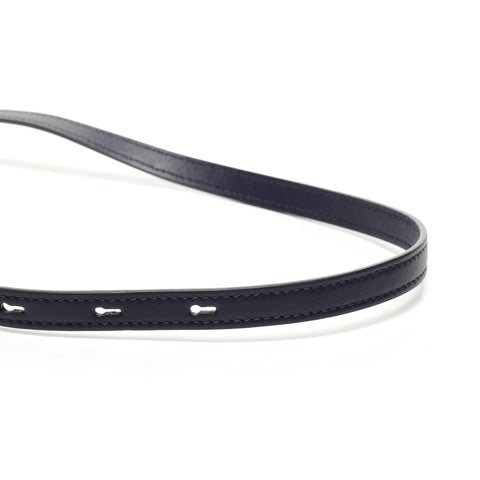 Salvatore Ferragamo Monogram Jacquard Mini Bucket 2way Shoulder Bag blue WS25375