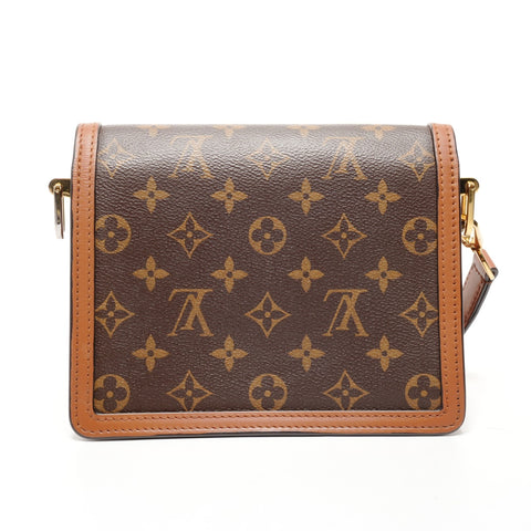 LOUIS VUITTON 2020 Monogram Dauphine MINI Shoulder Bag Brown WS25380