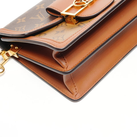 LOUIS VUITTON 2020 Monogram Dauphine MINI Shoulder Bag Brown WS25380