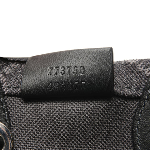 GUCCI GG Canvas Mini Tote 2-Way Shoulder Bag 773730 Handbag black WS25381