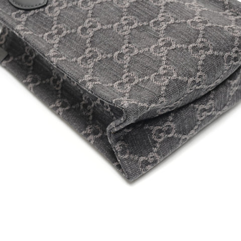 GUCCI GG Canvas Mini Tote 2-Way Shoulder Bag 773730 Handbag black WS25381