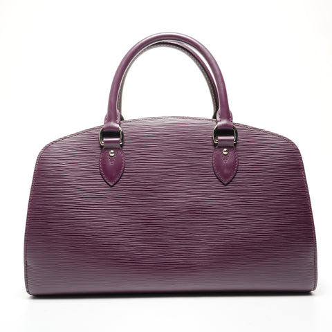LOUIS VUITTON 2009 Epi Pont Neuf PM Handbag purple WS25383