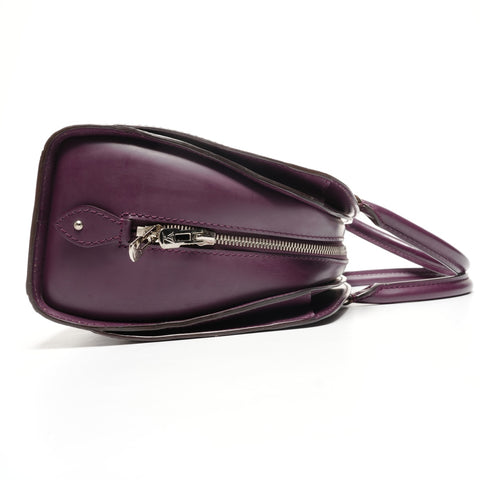 LOUIS VUITTON 2009 Epi Pont Neuf PM Handbag purple WS25383