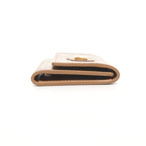 CELINE Macadam PVC Key holder  PVC beige WS25393