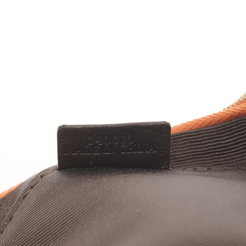 LOEWE Leather Jewelry Case Pouch leather Orange WS25395