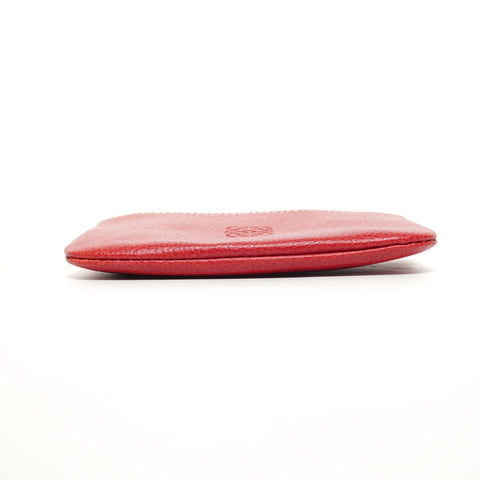 LOEWE Leather Anagram Coin case Red WS25396