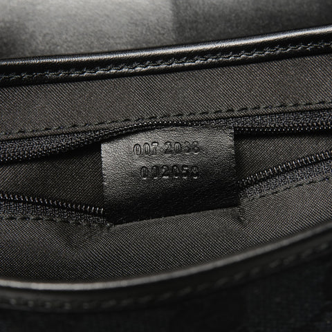 GUCCI GG Canvas Mini Jackie Shoulder Bag black WS25402