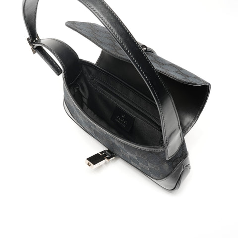 GUCCI GG Canvas Mini Jackie Shoulder Bag black WS25402