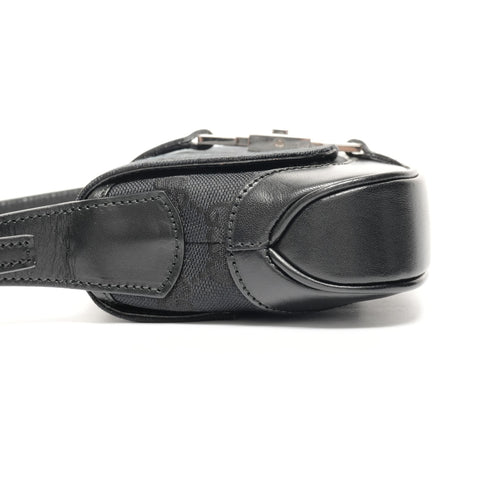 GUCCI GG Canvas Mini Jackie Shoulder Bag black WS25402