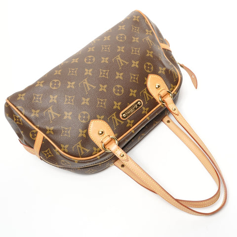 LOUIS VUITTON 2008 Monogram Montorgueil PM Shoulder Bag Brown WS25404