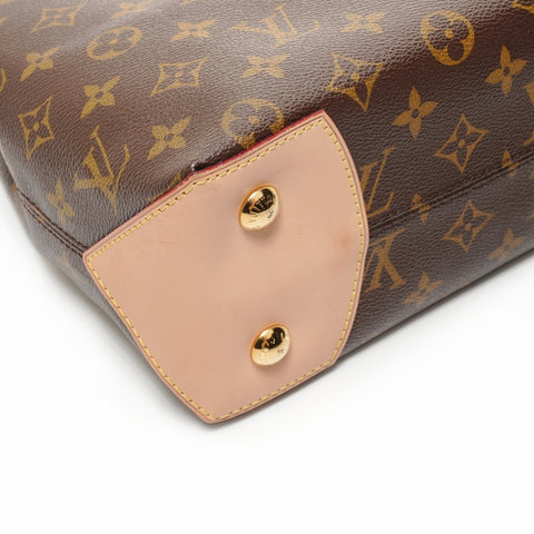LOUIS VUITTON 2010 Wilshire PM Monogram Handbag Brown WS25405