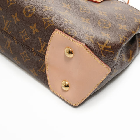 LOUIS VUITTON 2010 Wilshire PM Monogram Handbag Brown WS25405