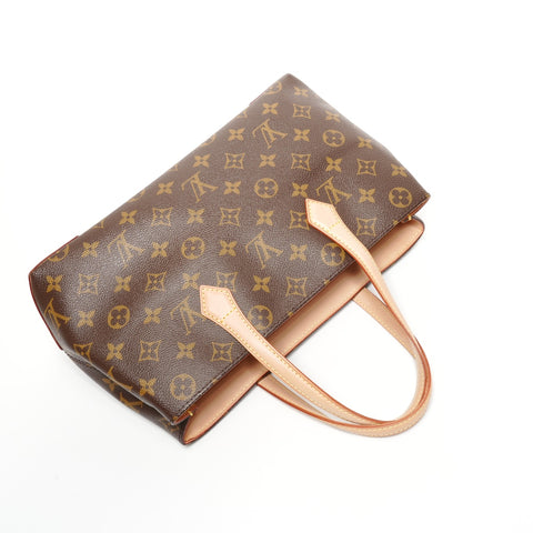 LOUIS VUITTON 2010 Wilshire PM Monogram Handbag Brown WS25405