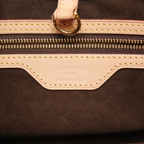 LOUIS VUITTON 2010 Wilshire PM Monogram Handbag Brown WS25405