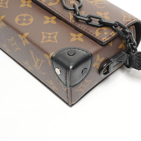LOUIS VUITTON 2021-2025 Monogram Steamer Wearable Wallet Shoulder Bag Brown WS25406