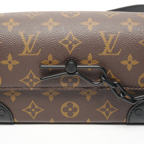 LOUIS VUITTON 2021-2025 Monogram Steamer Tragbare Geldbörse Umhängetasche Braun WS25406