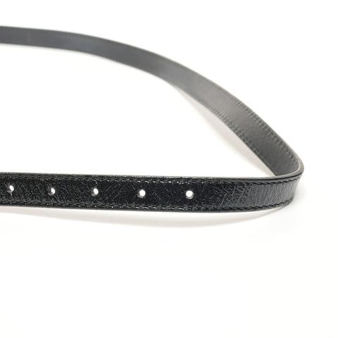 GUCCI Sylvie Sherry Line Ribbon Velour Shoulder Bag black WS25408