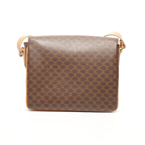 CELINE Macadam Shoulder Bag Brown WS25409