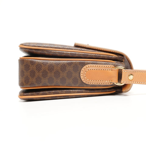 CELINE Macadam Shoulder Bag Brown WS25409