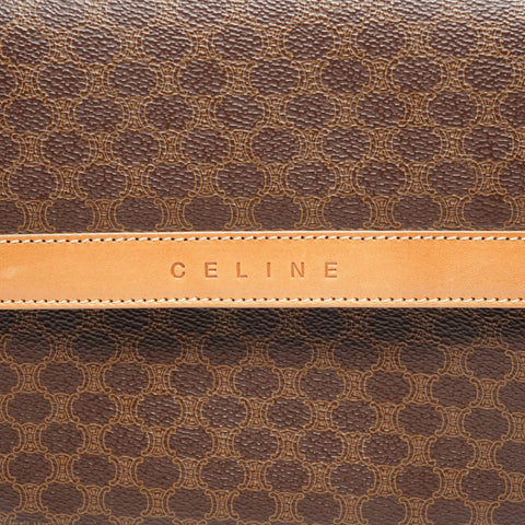 CELINE Macadam Shoulder Bag Brown WS25409