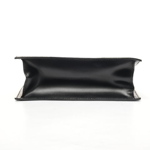 CARTIER Leather PANTHERE Tote Bag black WS25417