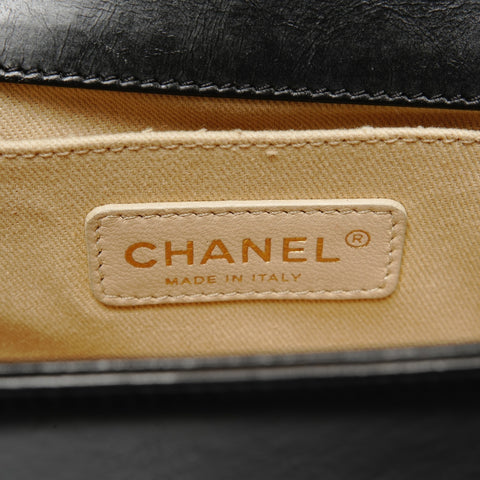 CHANEL Mini Boy Chain 17 series 2012-2013 Shoulder Bag black WS25419