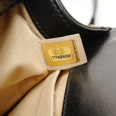 CHANEL Mini Boy Chain 17 series 2012-2013 Shoulder Bag black WS25419