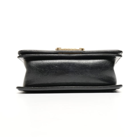 CHANEL Mini Boy Chain 17 series 2012-2013 Shoulder Bag black WS25419