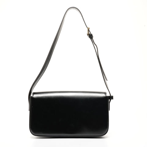 CELINE East West Triomphe Shoulder Bag black WS25421