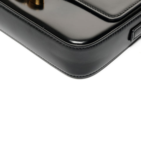 CELINE East West Triomphe Shoulder Bag black WS25421