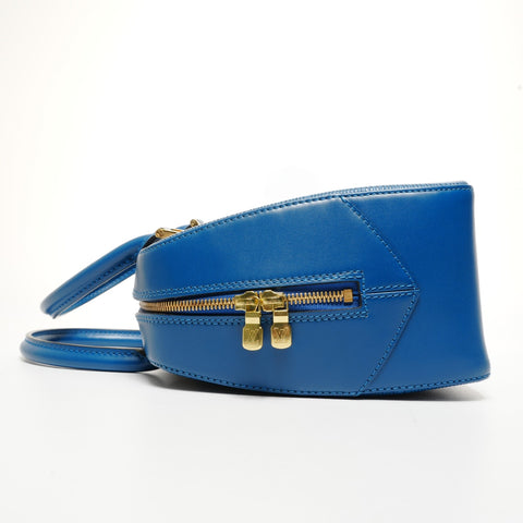 LOUIS VUITTON 1998 Epi Sablon Handbag blue WS25423