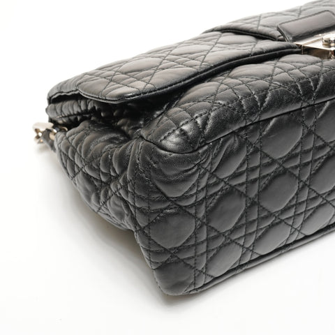 Christian Dior Cannage New Rock One Belt Shoulder Bag black WS25424