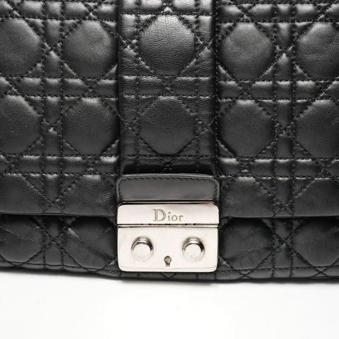 Christian Dior Cannage New Rock One Belt Shoulder Bag black WS25424