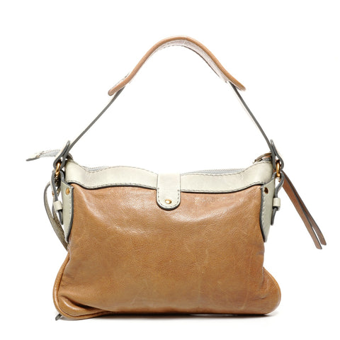 Chloe Kerala Leather One Belt Shoulder Bag Brown WS25427
