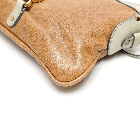 Chloe Kerala Leather One Belt Shoulder Bag Brown WS25427