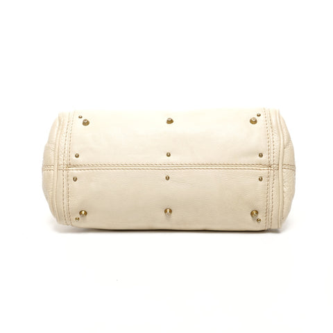 Chloe Paddington Leather Small Handbag beige WS25429