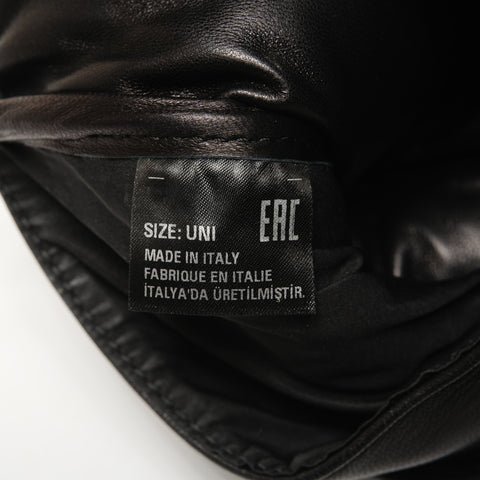 Maison Margiela Glam Slam Flap Small Lambskin Shoulder Bag black WS25431