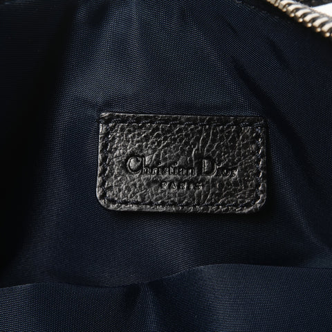 Christian Dior Trotter denim saddlebag Shoulder Bag Navy WS25435