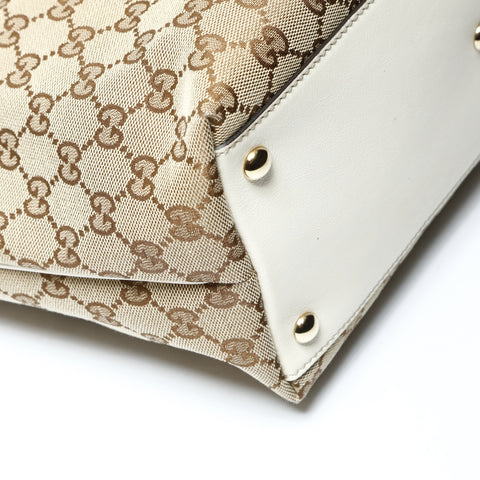 GUCCI GG canvas Shoulder Bag beige WS25441